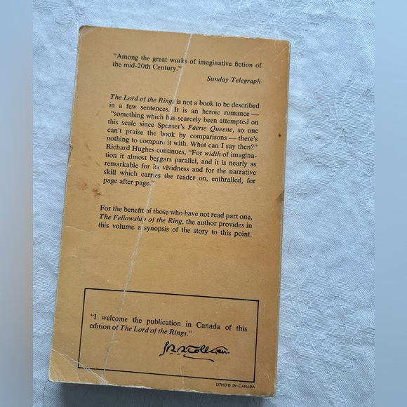 Vintage Tolkien Book - Picture 4 of 8